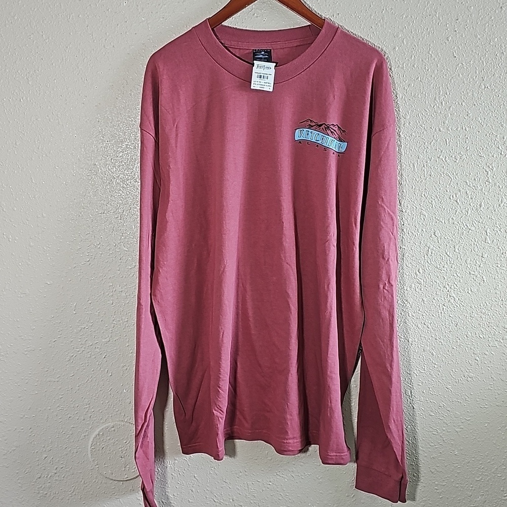 Vintage Prairie Mountain Alaska Ketchikan Long Sleeve T-Shirt.